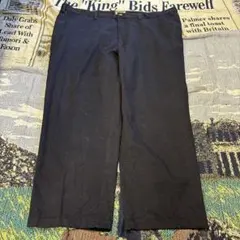 THE FOUNDRY SUPPLY CO. 黒 ワイドチノパン ストリートのサムネイル