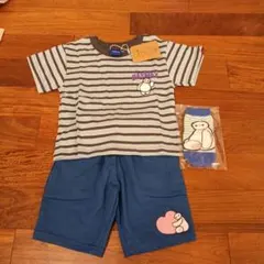 ベイマックス　キッズベビーTシャツ　 パンツ　靴下　3点セット　90cmのサムネイル