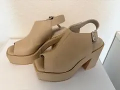 AZUL by moussy 厚底サンダル ベージュのサムネイル