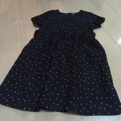 Petits Pois Vert BeBe 半袖ワンピース 100cm