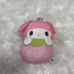 マイメロディ ぬいぐるみ マスコット いちごのサムネイル
