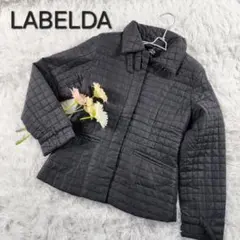 美品【LABELDA】ラベルダ レディース キルティングジャケット コート M