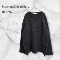 international gallery BEAMS ラグランスリーブ ニット