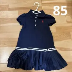 ラルフローレン　ワンピース　85 紺