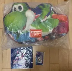 一番くじ　スーパーマリオギャラクシー ラストワン賞　ヨッシークッション