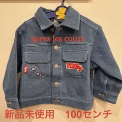 値下げ))アプレレクール ×不二家ペコちゃんデニムジャケット♡100cm