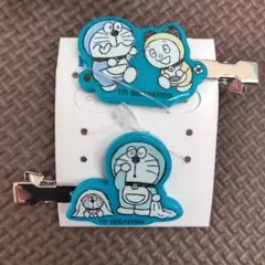 ドラえもん Im Doraemon ヘアクリップ 未使用 緑色