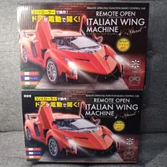 REMOTE OPEN ITALIAN WING MACHINE ラジコン　2箱のサムネイル