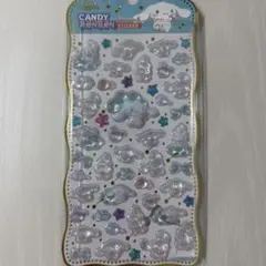 ぷくぷくシール　立体シール　キャンディボンボン　シナモロール　シナモン