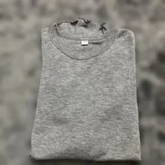 GU⭐︎ソフトシアークルーネックT