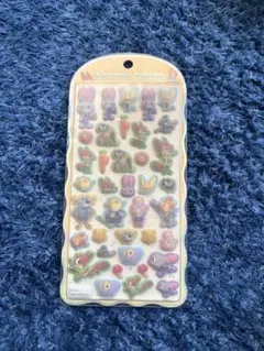 ディズニー ズートピア コットンパフィーシール 立体シール 未使用