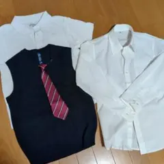 フォーマルシャツ・ベスト・ネクタイセット