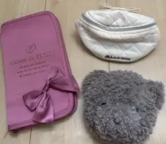 Maison de FLEUR リボン付きポーチ　他3点セット