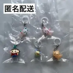 【新品未開封】おじゃる丸　めじるしアクセサリー全5種　コンプリートセット　ガチャ