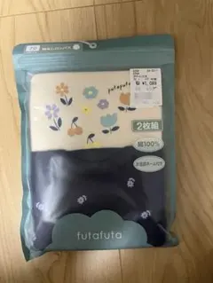 袖なしロンパース　肌着　2枚セット　フタフタ