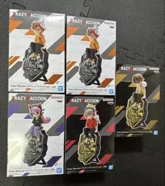 新品未開封　Crazy Raccoon デスクトップフィギュア まとめ売り