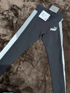 PUMA スパッツ 120サイズ グレー/ホワイト