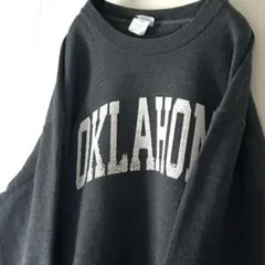 ポート&カンパニー オクラホマ スウェット L グレー 灰色 古着