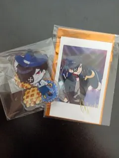 CRフェスのチェキとカフェのアクスタです