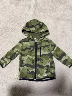 GAP カモフラージュ柄 迷彩 フード付きパーカー 12-18ヶ月 80