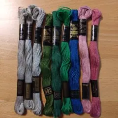 Cosmo Olympus Kanebo 刺繍糸 9本セット