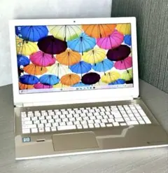 【高級感ゴールド】 SSD512GB快適ノートパソコン 初心者 在宅ワークに！