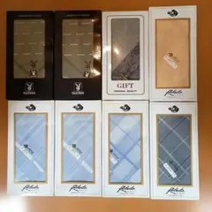 新品未使用　ブランド　ハンカチ　メンズ　8枚セット　まとめ売り