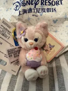 上海ディズニー　リーナベル　ぬいぐるみキーホルダー