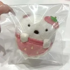 すみっコぐらし てのりぬいぐるみ しろくま 喫茶すみっコでいちごフェア