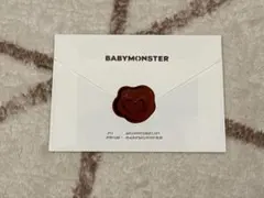 BABYMONSTER FC入会特典 w会員 特典 クリアカード 完全未開封