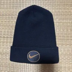 レア 90s NIKE ナイキ 黒 ニット帽 ビーニー