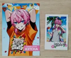 AMPTAK×COLORS けちゃ L判ブロマイド カード2025 summer