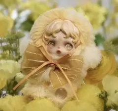 SKULLPANDA スカルパンダ ぬいぐるみペンダント Dawn 黄色　正規品