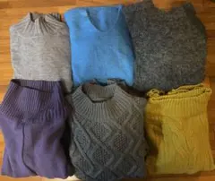 レディースセーター　6点
