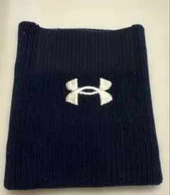 UNDER ARMOUR リストバンド ネイビー　刺繍ロゴのサムネイル