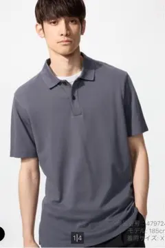 エアリズム コットンカノコ ポロシャツ