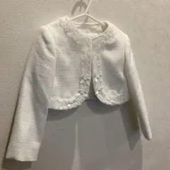 【美品】ボレロ　白　110