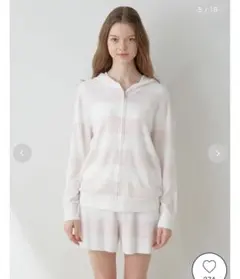 gerato pique スムーズィー 2ボーダーパーカーセットアップ　パンツ