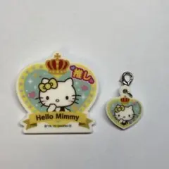 サンリオ ハローミミィ キャラクター大賞 推しバッジ チャーム