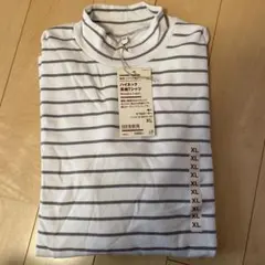 無印 ハイネック長袖Tシャツ XL