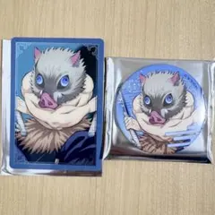 【嘴平伊之助】映画 劇場版 鬼滅の刃 無限城編 缶バッジ カード