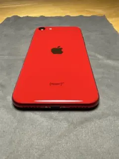 iPhone SE2レッド(バッテリー100%)+未使用Apple純正12W電源