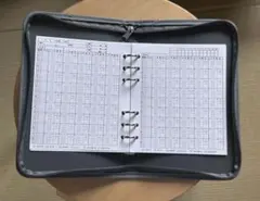 手帳型 野球データ取りスコアブック 2種類リフィル HB✖️WA5 6穴