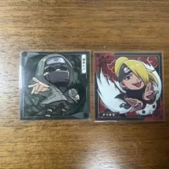 NARUTO ウエハース シール 油女シノ デイダラ