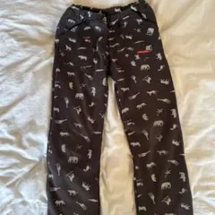 moujonjon 裏起毛ズボン　黒　130