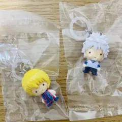 HUNTER×HUNTER めじるしアクセサリー キルア&クラピカ ２点セット