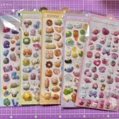 ぷっくり シール 5枚 セット