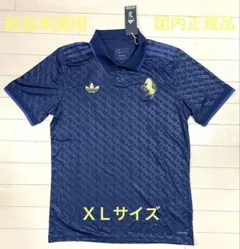 新品未使用 adidas Juventus ポロシャツ ネイビー XLサイズのサムネイル