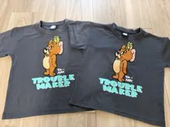 Tom and Jerry Tシャツ 2枚セット兄弟お揃い　男の子110.120のサムネイル