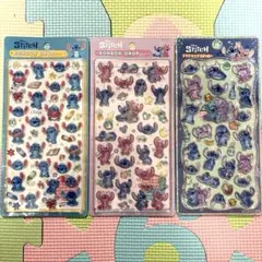 正規品　ボンボンドロップシール　プチドロップ　スティッチ　セット